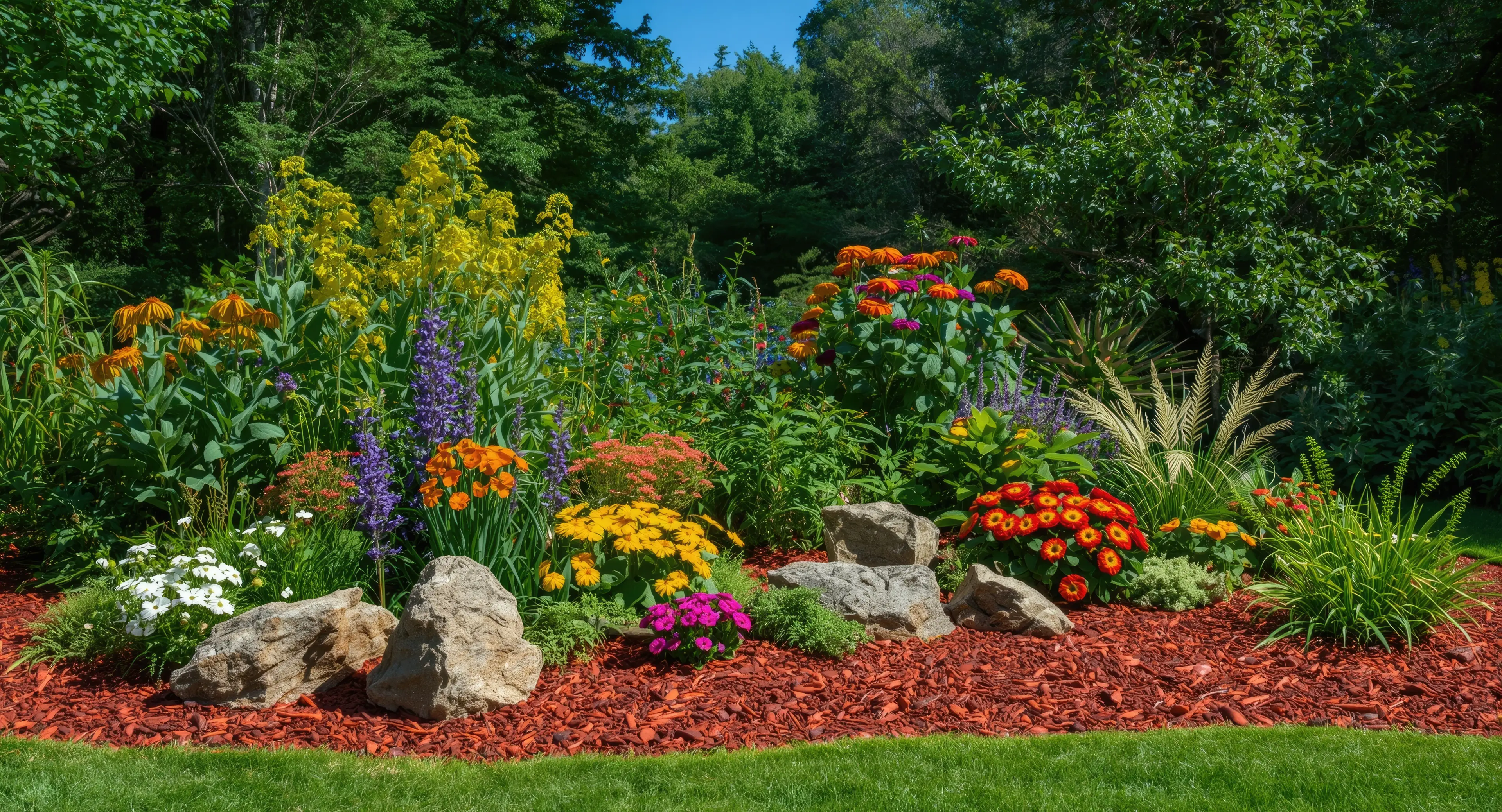 Featured Rock / Mulch Installations service project